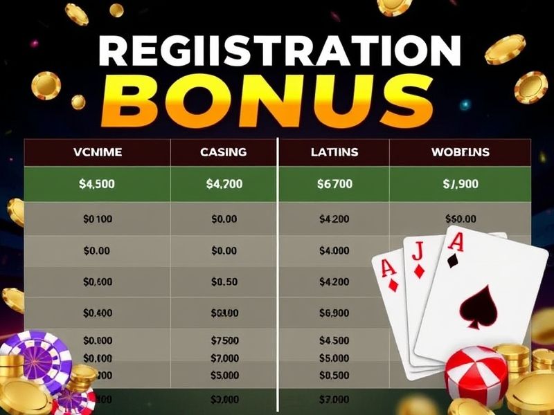 Explore the best online casinos offering registration bonuses. Get expert reviews, top welcome offers, and guides to maximize your free rewards today!